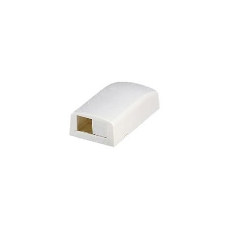 Panduit MINI-COM - Krabice k upevnění na povrch - arktická bílá - 2 porty CBX2AWAY