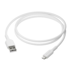 dbramante1928 re-charge - Kabel USB - USB (M) do Micro-USB typu B (M) - AC 100-240 V - 1 m - USB Power Delivery (12W) - bílá