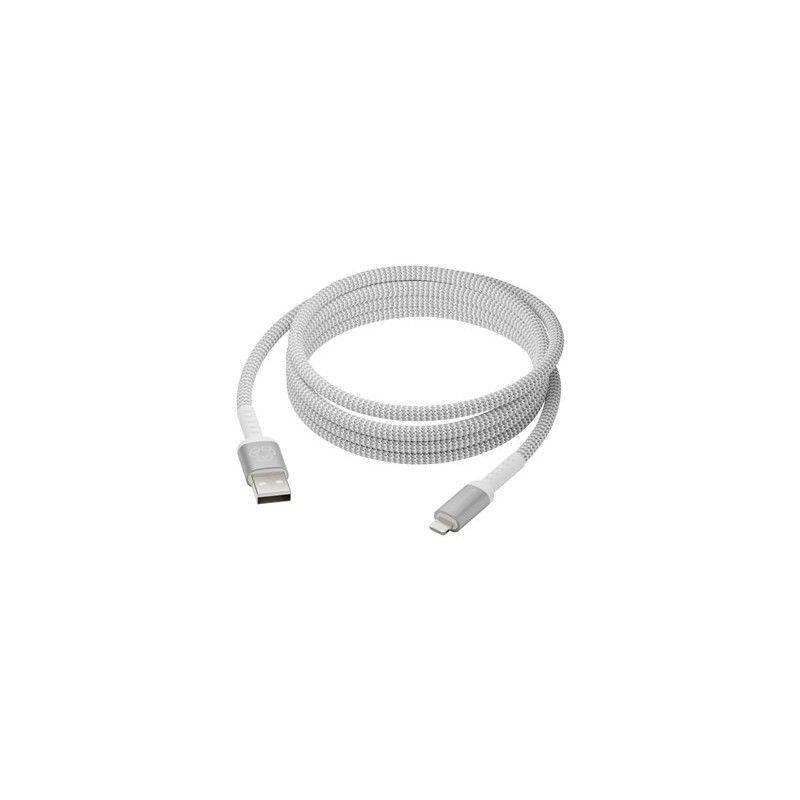dbramante1928 re-charge - Kabel Lightning - USB s piny (male) do Lightning s piny (male) - 2.5 m - pletený kabel, 100 %