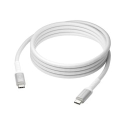 dbramante1928 re-charge it - USB kabel - USB-C (M) do USB-C (M) - 2 m - pletený kabel, až 100W nabíjecí výkon - bílá