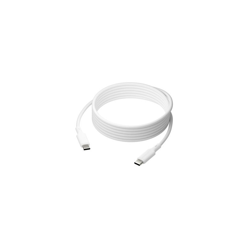 dbramante1928 IT - USB kabel - USB-C (M) do USB-C (M) - 3 m - USB napájení (100W) - bílá