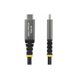 StarTech.com - USB kabel - USB-C (M) do USB-C (M) - USB4 / Thunderbolt / DisplayPort 2.1 - 2 m - aktivní, podpora 8K60Hz
