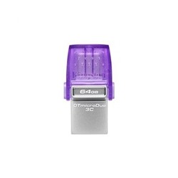 Kingston Flash Disk 64GB DataTraveler microDuo 3C 200MB/s dual USB-A + USB-C