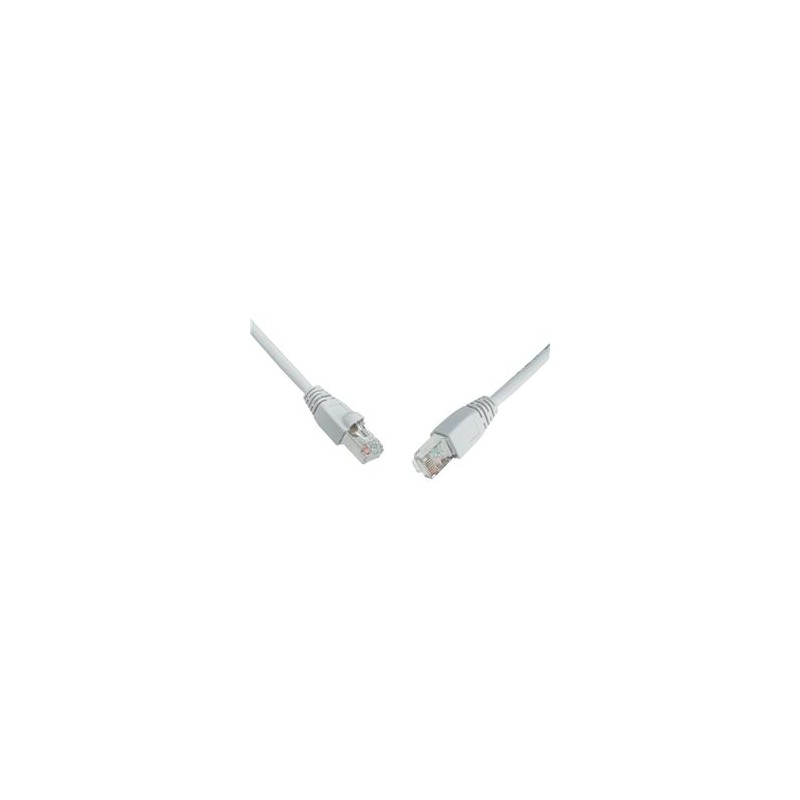 SOLARIX patch kabel CAT6 UTP PVC 2m šedý snag-proof
