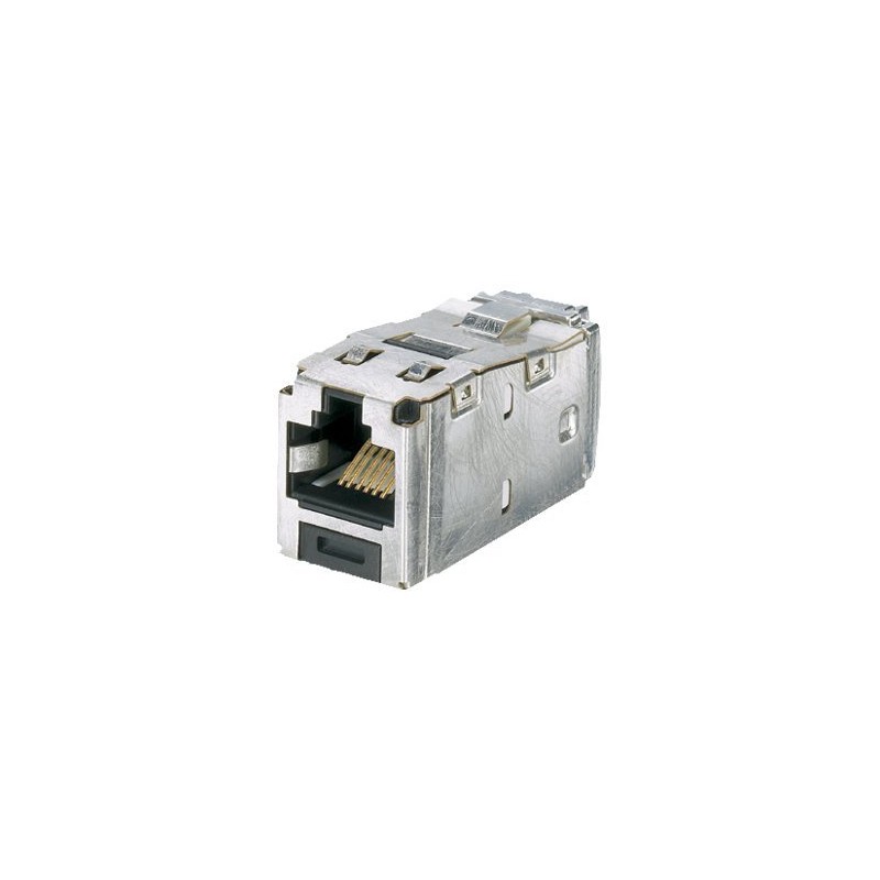 Panduit MINI-COM TX6 Plus - Modul - CAT 6 - STP - černá - 1 port