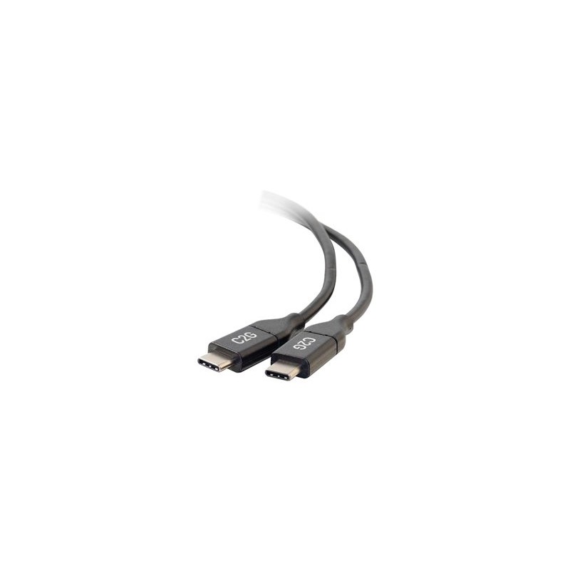 C2G 6ft USB C Cable - USB C to USB C Cable - USB C 2.0 5A - 480 Mbps - M/M - USB kabel - USB-C (M) reverzní do USB-C (M)