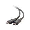 C2G 6ft USB C Cable - USB C to USB C Cable - USB C 2.0 5A - 480 Mbps - M/M - USB kabel - USB-C (M) reverzní do USB-C (M)