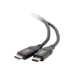 C2G 10ft USB C Cable - USB C to USB C Cable - USB C 2.0 5A - 480 Mbps - M/M - USB kabel - USB-C (M) reverzní do USB-C (M)