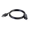 C2G 3ft DisplayPort to HDMI Cable - DP to HDMI Adapter Cable - DisplayPort 1.2 HDMI 2.0 - 4K 60Hz - M/M - Kabel adaptéru