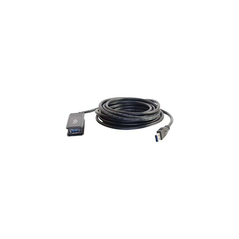 C2G 5m USB 3.0 A to USB A Extension Cable - M/F - Prodlužovací šňůra USB - USB typ A (M) do USB typ A (F) - USB 3.0 - 30 V - 5
