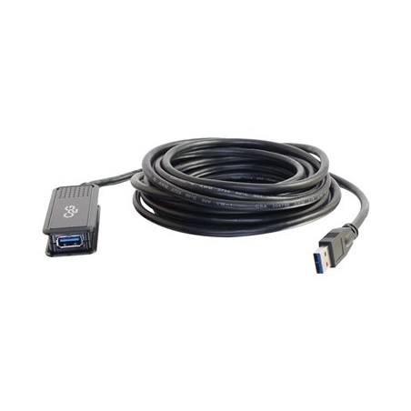 C2G 5m USB 3.0 A to USB A Extension Cable - M/F - Prodlužovací šňůra USB - USB typ A (M) do USB typ A (F) - USB 3.0 - 30 V - 5