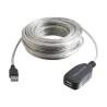 C2G 39.4ft USB Extension Cable - Active USB A to USB A Extension Cable - USB 2.0 - M/F - Kabel USB - USB (M) do USB (F) - USB
