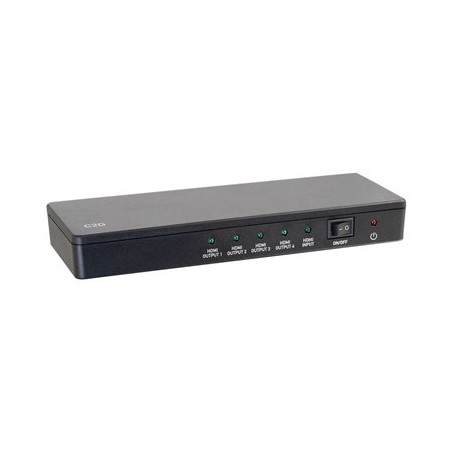 C2G 4-Port 4K HDMI Splitter - Distribution Amplifier - Rozdělovač video / audio - 4 x HDMI - desktop