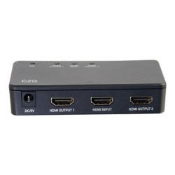 C2G 2-Port 4K HDMI Splitter - Rozdělovač video / audio - 2 x HDMI - desktop