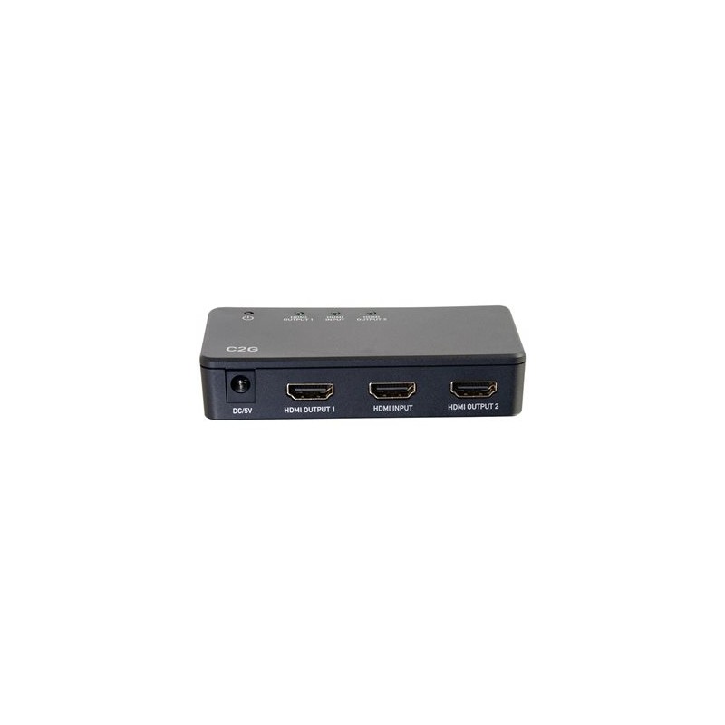 C2G 2-Port 4K HDMI Splitter - Rozdělovač video / audio - 2 x HDMI - desktop