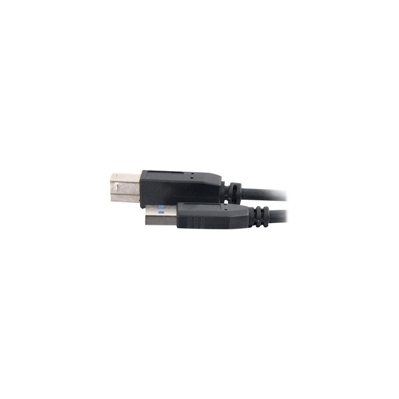 C2G 10ft USB 3.0 A to B SuperSpeed Cable - M/M - Kabel USB - USB typ A (M) do USB Type B (M) - USB 3.0 - 3 m - černá