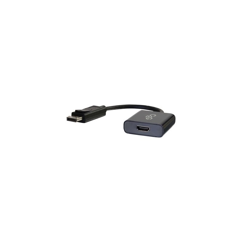 C2G Displayport to HDMI Active Adapter - DP to HDMI Adapter - 4K 30Hz - Black - M/F - Nástroj pro převod videa - HDMI