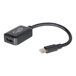 C2G Mini DisplayPort to HDMI Adapter - Mini DP to HDMI Adapter - DisplayPort 1.2 - Black - M/F - Video adaptér - Mini
