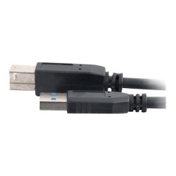 C2G 2m USB 3.0 Cable - USB A to USB B - M/M - Kabel USB - USB typ A (M) do USB Type B (M) - USB 3.0 - 2 m - černá