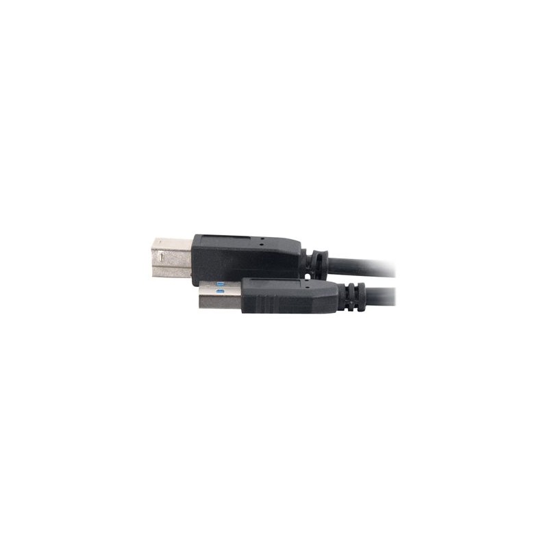 C2G 2m USB 3.0 Cable - USB A to USB B - M/M - Kabel USB - USB typ A (M) do USB Type B (M) - USB 3.0 - 2 m - černá