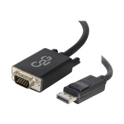 C2G 3ft DisplayPort to VGA Adapter Cable - M/M - Kabel DisplayPort - DisplayPort (M) do HD-15 (VGA) (M) - 91 cm - cerná