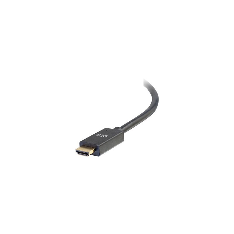C2G 6ft DisplayPort to HDMI Cable - DP to HDMI Adapter Cable - DisplayPort 1.2a HDMI 1.4b - 4K 30Hz - M/M - Kabel adaptéru