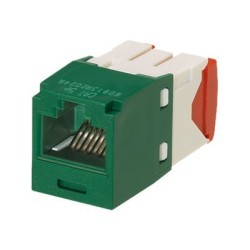 Panduit MINI-COM TX-5e - Modul - CAT 5e - UTP - zelená - 1 port