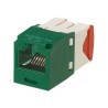 Panduit MINI-COM TX-5e - Modul - CAT 5e - UTP - zelená - 1 port