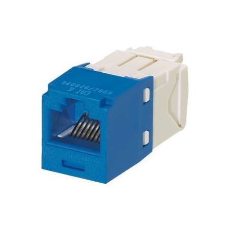 Panduit MINI-COM TX6 Plus - Modul - CAT 6 - UTP - modrá - 1 port