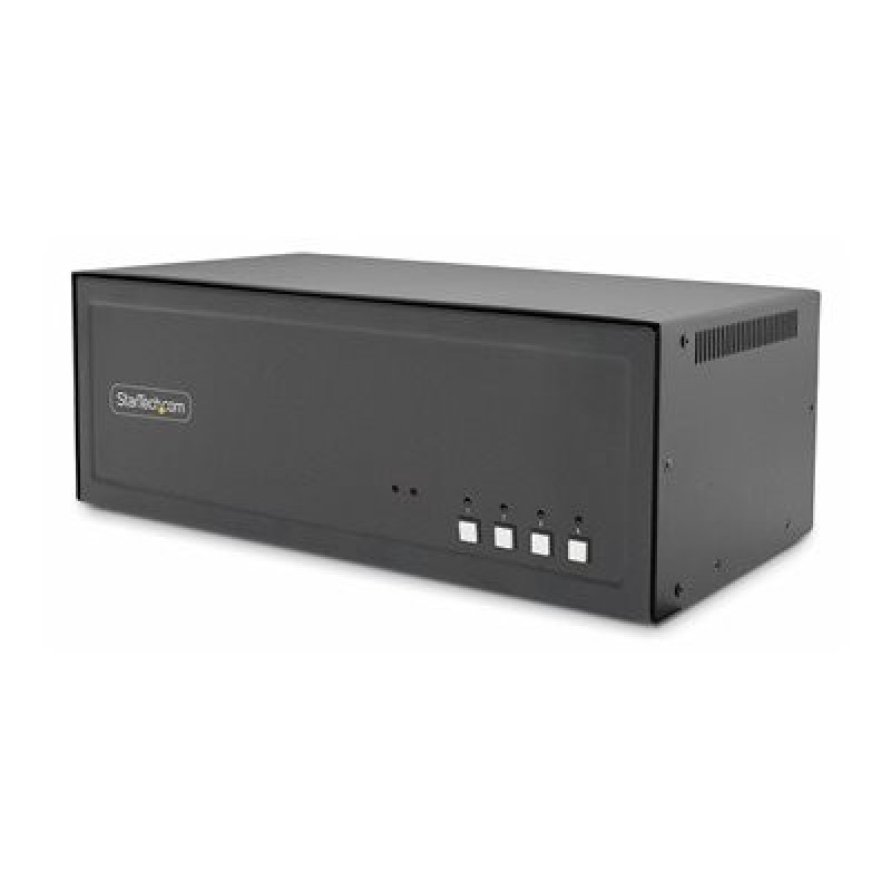 StarTech.com - Prepínac KVM - bezpecné - 4 x KVM port(s) - 1 místní uživatel - desktop - kompatibilní s TAA CK4D404C
