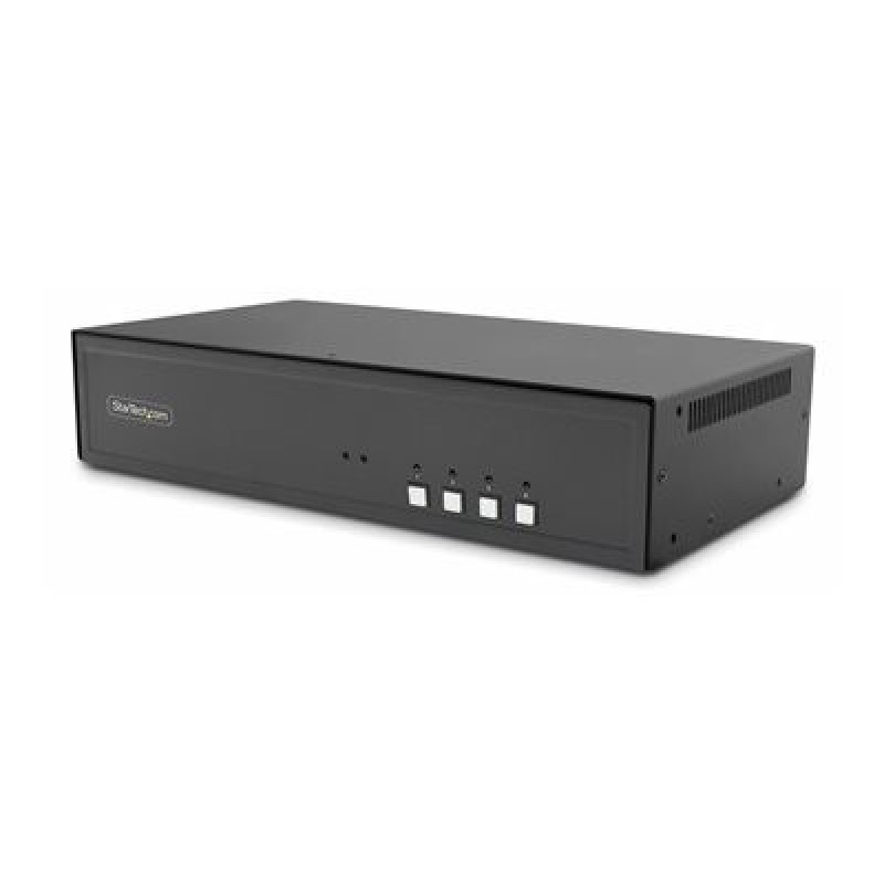 StarTech.com - Prepínac KVM - bezpecné - 4 x KVM port(s) - 1 místní uživatel - desktop - kompatibilní s TAA CK4P204C