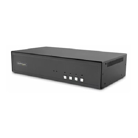 StarTech.com - Prepínac KVM - bezpecné - 4 x KVM port(s) - 1 místní uživatel - desktop - kompatibilní s TAA CK4P204