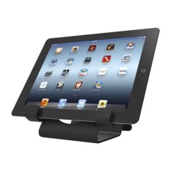 Compulocks Universal Tablet Holder with Keyed Cable Lock - Bezpečný stolní stojan pro tablet - černá