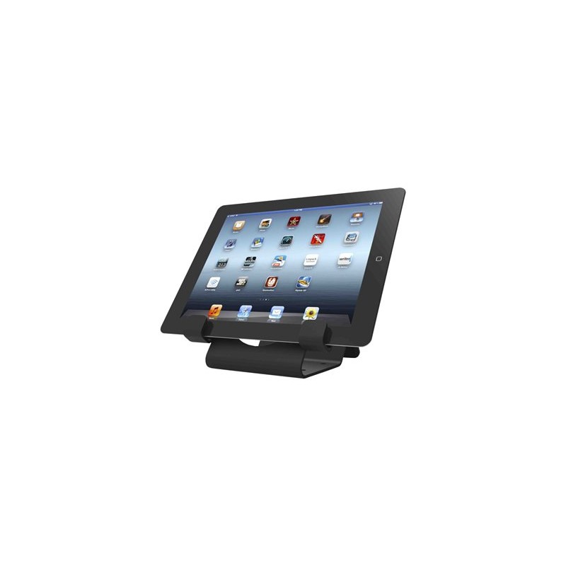 Compulocks Universal Tablet Holder with Keyed Cable Lock - Bezpečný stolní stojan pro tablet - černá