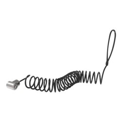 Compulocks T-bar Security Keyed Coiled Cable Lock - Bezpečnostní kabelový zámek - 1.52 m - pro Compulocks Universal Tablet