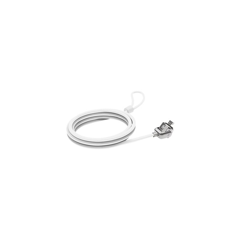 Compulocks T-bar Security Keyed Cable Lock - Bezpečnostní kabelový zámek - bílá - 1.83 m - pro Compulocks iPad 10.2-inch