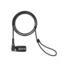 Compulocks T-bar Security Combination Cable Lock - Bezpečnostní kabelový zámek - pro Compulocks Universal Tablet Holder