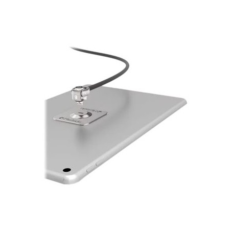Compulocks Universal Tablet Lock with Keyed Cable Lock - Security plate - adhesive - bílá