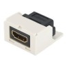 Panduit MINI-COM HDMI Coupler Module - Spojka HDMI - HDMI se zdírkami (female) do HDMI se zdírkami (female) - bílá