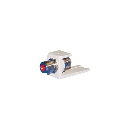 Panduit MINI-COM F-Type - Modul - cerná - 1 port