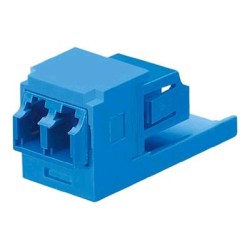 Panduit MINI-COM LC Sr./Sr. Fiber Optic Adapter Module - Modul - modrá