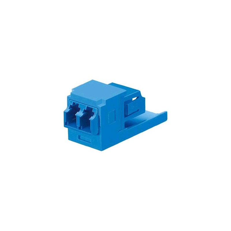 Panduit MINI-COM LC Sr./Sr. Fiber Optic Adapter Module - Modul - modrá