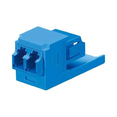 Panduit MINI-COM LC Sr./Sr. Fiber Optic Adapter Module - Modul - modrá