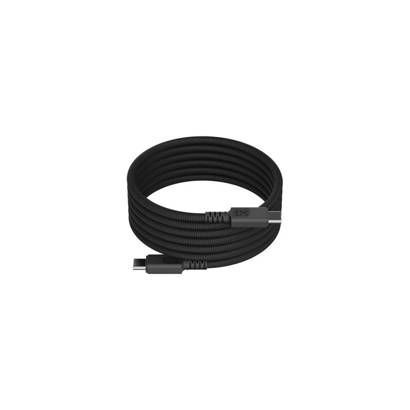 xtorm TravelPro CMT011 - USB kabel - USB-C (M) do USB-C (M) - USB napájení (100W), magnetický - černá