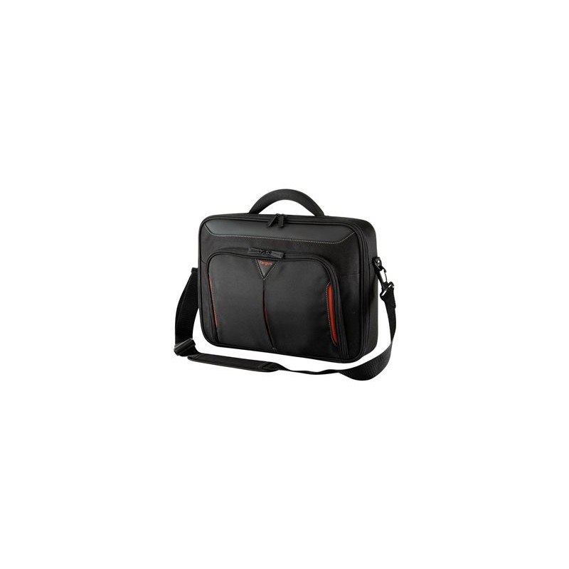 Targus Classic+ Clamshell - Brašna na notebook - 15" - 15.6" - černá, červená