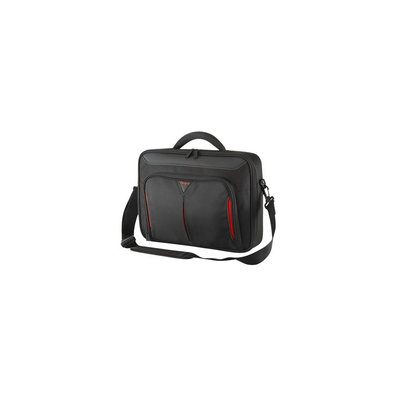 Targus Classic Clamshell - Brašna na notebook - 14" - černá, červená