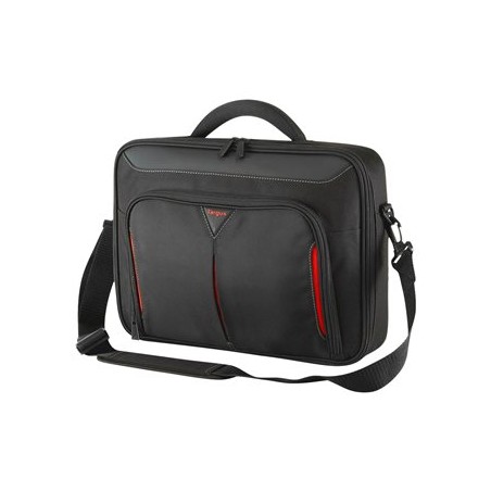 Targus Classic Clamshell - Brašna na notebook - 14" - černá, červená