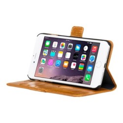 dbramante1928 Copenhagen - Pouzdro s klopou pro mobilní telefon - Indická useň s přírodním lícem - bronz - pro Apple iPhone 8