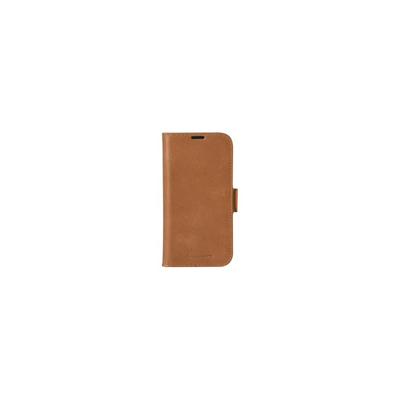 dbramante1928 Copenhagen - Pouzdro s klopou pro mobilní telefon - kůže full-grain - bronz - pro Apple iPhone 16 Pro