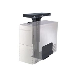 Neomounts CPU-D250 - Montážní sada (držák CPU) - otočné provedení - černá - pod stůl